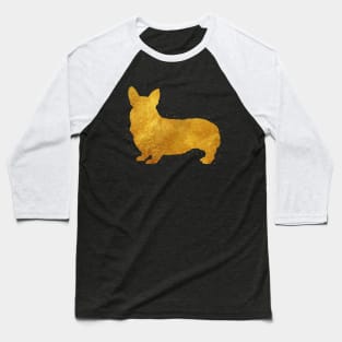 Pembroke Welsh Corgi golden art Baseball T-Shirt